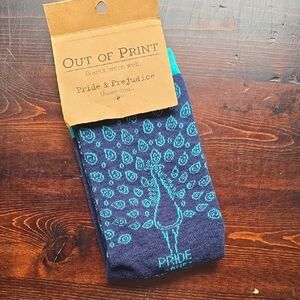 ​Out of Print Pride & Prejudice Socks - Unisex Small - NWT